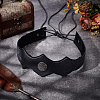PU Leather & Alloy Headbands Hair Accessories for Women Girls OHAR-WH20009-02B-03-3