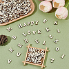 200Pcs Unfinished Wood Blocks WOOD-SP0001-81-4