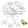 100Pcs Self-Adhesive Acrylic Mosaic Tiles DIY-OC0012-59A-1