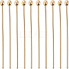 Brass Ball Head Pins KK-BC0003-99-0.6x20-1