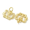 Rack Plating Brass Pendants KK-K386-01I-G-2
