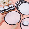 120Pcs Sublimation Blank Polyester Folding Fan AJEW-BC0010-86A-3