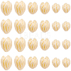 100Pcs 3 Styles Dyed Synthetic Coral Beads CORA-SC0001-25-7
