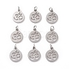 304 Stainless Steel Charms STAS-Q201-T446S-2