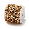 Brass Glass Link Chains CHC-R001-06G-05-2