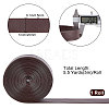 Flat PU Imitation Leather Cord LC-WH0006-05B-01-2