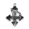 Halloween Alloy Enamel Pendants FIND-M019-01D-1