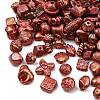Antiqued Acrylic Beads AC-CBAAA05-01I-2