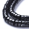 Natural Shungite Beads Strands G-L505-17A-2