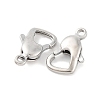 Tarnish Resistant 304 Stainless Steel Lobster Claw Clasps X-STAS-H002-3