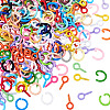 400Pcs Alloy Screw Eye Pin Peg Bails FIND-TA0007-89-3