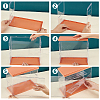 Assembled Rectangle Acrylic Action Figures Display Boxes ODIS-WH0017-096A-3