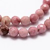 Natural Rhodonite Beads Strands X-G-D840-16-6mm-3