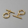 Brass Toggle Clasps FIND-WH0148-046-2