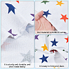 1Pc Star Pattern Chair Polycotton Cloth AJEW-GF0015-38D-3