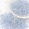 8/0 Transparent Glass Round Seed Beads SEED-J010-F8-32-1