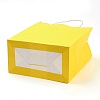 Pure Color Kraft Paper Bags AJEW-G020-B-13-3