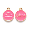 Alloy Enamel Pendants ENAM-S124-01A-03K-1