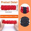 CHGCRAFT 6 Pairs 3 Colors Polyester Elastic Garters DIY-CA0004-91-2