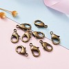 Antique Bronze Brass Lobster Claw Clasps X-KK-903-AB-NF-6
