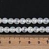 Plating Natural Selenite Beads Strands G-G120-A01-01-5