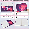 3Pcs Elastic Fabric Book Covers AJEW-CP0007-41B-6