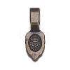 Tibetan Style Pendant Bails X-MAB3357Y-2