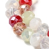 Glass Beads Strands EGLA-A034-M8mm-57-4