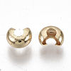 Brass Crimp Beads Covers KK-S354-214A-NF-1