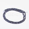 Natural Sapphire Beads Strands G-F460-46-2