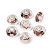 Handmade Lampwork & Brass Core European Beads LAMP-N044-12S-01-1