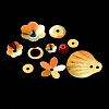 Rainbow Iridescent PVC Paillette/Sequins Beads & Links & Pendants PVC-C001-01D-4