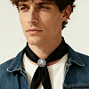 6Pcs Alloy with Imitation Leather Scarf Clips AJEW-CL0004-82B-6