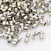 Brass Crimp Beads KK-L017-P-1