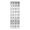 Tarnish Resistant Stainless Steel Nail Art Stamping Plates X-MRMJ-Q044-001A-3