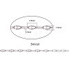 304 Stainless Steel Dapped Chains CHS-CJC0001-04P-2