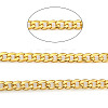 3.28 Feet 304 Stainless Steel Cuban Link Chains X-CHS-E013-17C-G-2