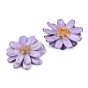 Epoxy Resin & Dried Flower Big Pendants RE-CBAAE94-01F-2