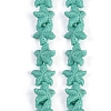 Synthetic Coral Dyed Carved Beads Strands X-CORA-K009-06A-05-1