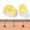 Two Tone Glass European Beads GDA009-2-3