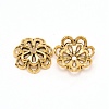Multi-Petal Tibetan Style Alloy Bead Caps FIND-WH0100-34C-AG-1