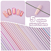 5 Bags 5 Styles Metal Fine Chain MRMJ-PH0002-88A-6