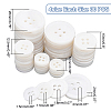 120Pcs 4 Style 4-Hole Natural Shell Buttons FIND-GA0003-28B-2