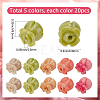 100Pcs 5 Colors Synthetic Coral Beads CORA-SP0001-20-2