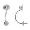 Sterling Silver Ear Nuts X-STER-P005-14-3