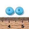 Baking Paint Opaque Glass Beads GLAA-A045-06K-3