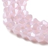 Imitation Jade Electroplate Glass Beads Strands EGLA-A039-J2mm-A02-3