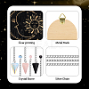 DIY Pendulum Divination Making Kit DIY-CP0008-32D-3