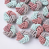 Glass Seed Beads Cabochons X-FIND-S321-04D-1