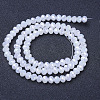 Electroplate Glass Beads Strands EGLA-A034-J8mm-B07-2